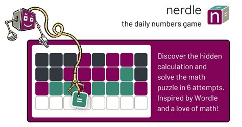nerdle game|Mini nerdle .